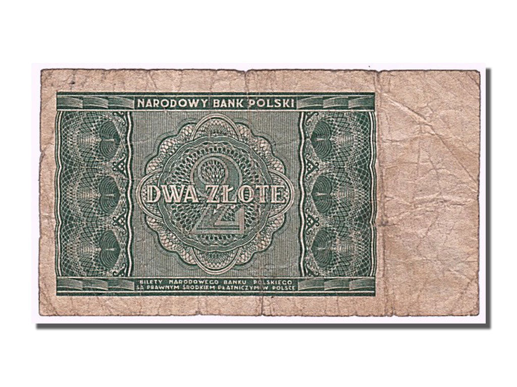 Poland, 2 Zlote, 1946, KM #124, 1946-05-15, EF(40-45)