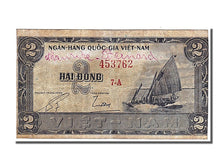 South Viet Nam, 2 D<ox>ng, 1955, KM #12a, VF(20-25), 7-A