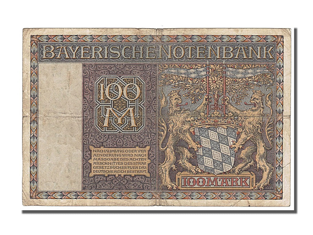 German States, 100 Mark, 1922, KM #S923, 1922-01-01, EF(40-45), E