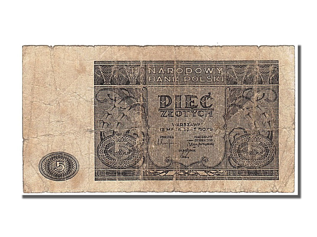 Polonia, 5 Zlotych, 1946, MB