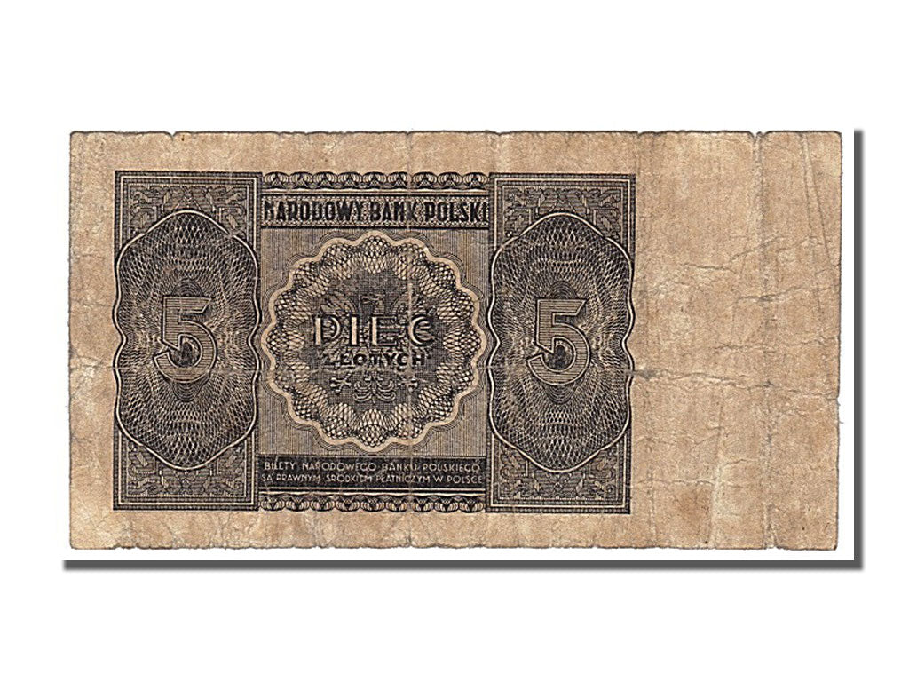 Polonia, 5 Zlotych, 1946, MB