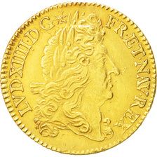 Münze, Frankreich, Louis XIV, Double louis d'or à l'écu, 2 Louis D'or, 1692