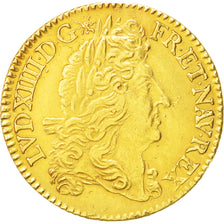 Monnaie, France, Louis XIV, Double louis d'or à l'écu, 2 Louis D'or, 1692
