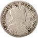 France, Louis XIV, 1/2 Écu à la mèche longue, 1653, Saint Lô, VF(20-25),KM 164.4