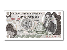 Banknote, Colombia, 20 Pesos Oro, 1983, 1983-01-01, UNC(65-70)