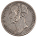 NETHERLANDS, Gulden, 1847, KM #66, EF(40-45), Silver, 28, 9.66