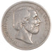 NETHERLANDS, Gulden, 1851, KM #93, EF(40-45), Silver, 28, 9.85