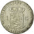 Moneda, Países Bajos, William III, Gulden, 1865, MBC, Plata, KM:93