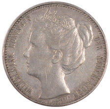 NETHERLANDS, Gulden, 1901, KM #122.1, EF(40-45), Silver, 28, 9.94