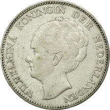 Münze, Niederlande, Wilhelmina I, Gulden, 1924, SS, Silber, KM:161.1