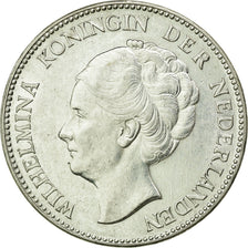 Coin, Netherlands, Wilhelmina I, Gulden, 1938, MS(60-62), Silver, KM:161.1