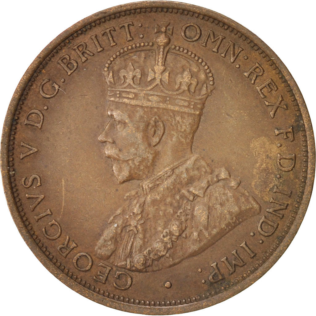 Australia, George V, Penny, 1911, AU(50-53), Bronze, KM:23