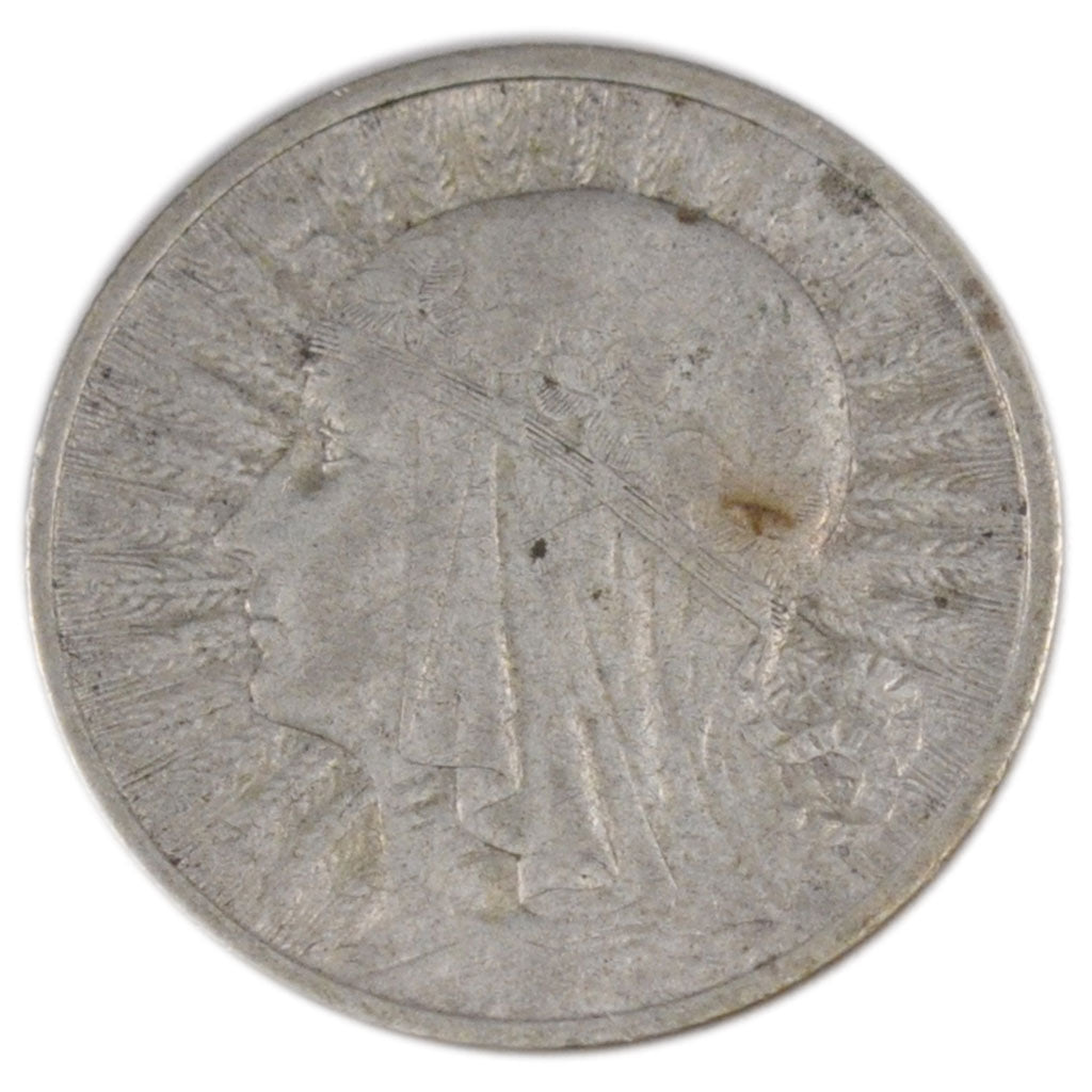 POLAND, 2 Zlote, 1932, Warsaw, KM #20, EF(40-45), Silver, 22, 4.40