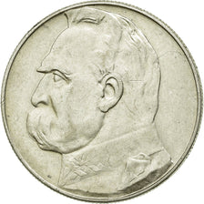 Coin, Poland, 10 Zlotych, 1937, Warsaw, AU(55-58), Silver, KM:29