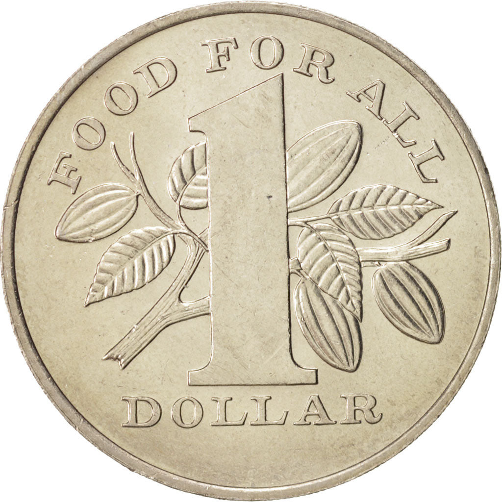 Coin, TRINIDAD & TOBAGO, Dollar, 1979, MS(63), Copper-nickel, KM:38
