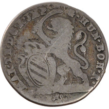 Belgium, Escalin, 1753, Bruges, KM #4, F(12-15), Silver, 4.54