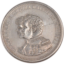 PORTUGAL, 500 Reis, 1898, KM #538, AU(55-58), Silver, 12.42
