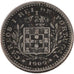 PORTUGAL, 50 Reis, 1900, KM #545, EF(40-45), Copper-Nickel, 2.60