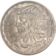 PORTUGAL, 50 Escudos, 1969, KM #598, MS(60-62), Silver, 18.07