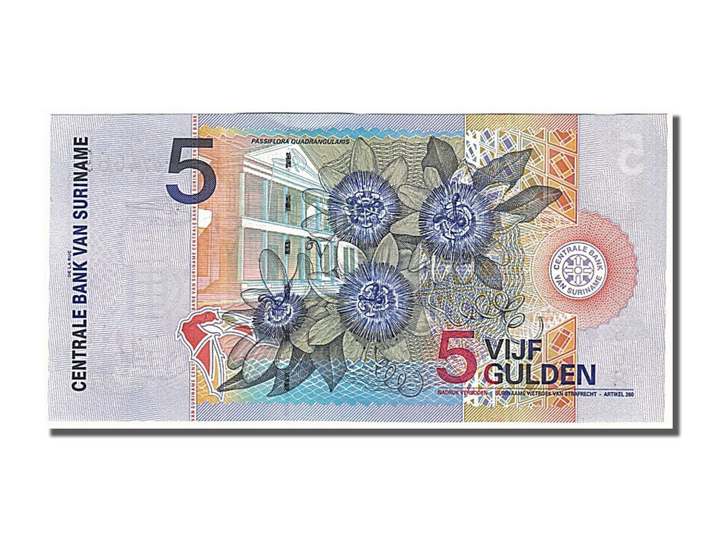 Suriname, 5 Gulden, 2000, KM #146, 2000-01-01, UNC(65-70), AK