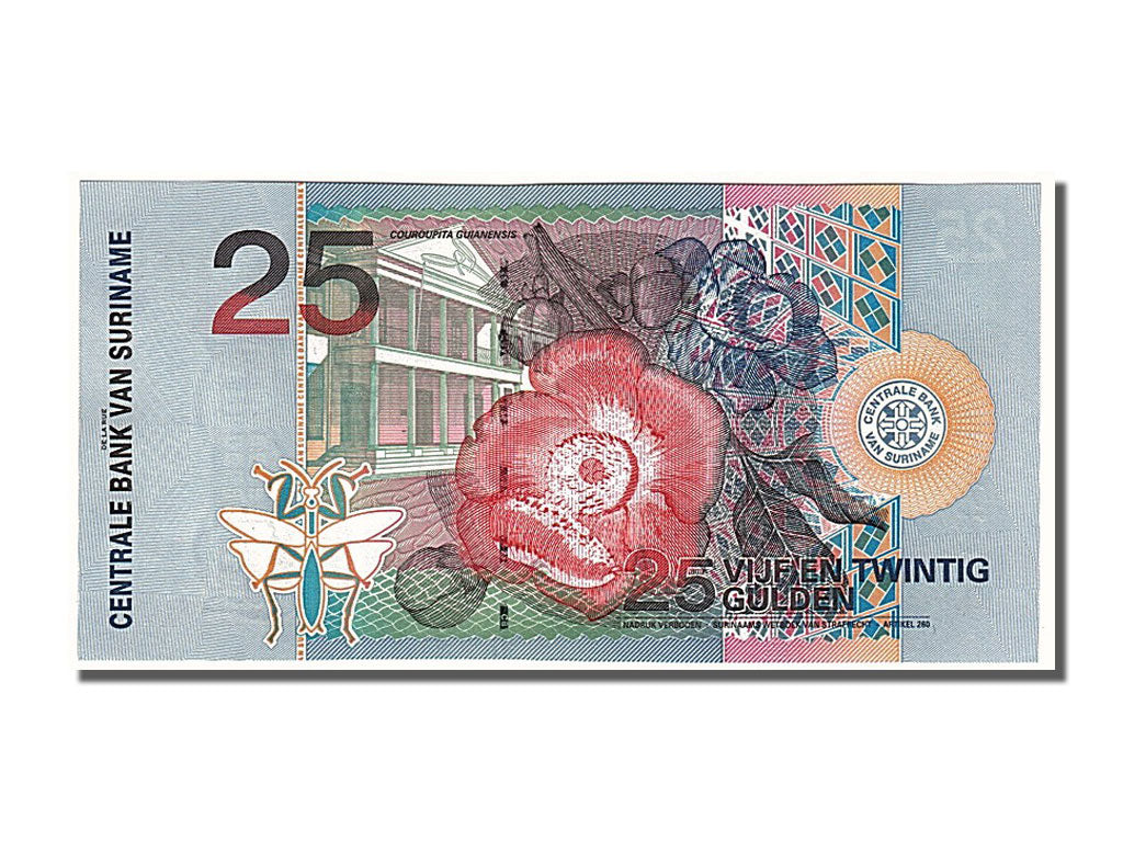 Banconote, Suriname, 25 Gulden, 2000, 2000-01-01, FDS