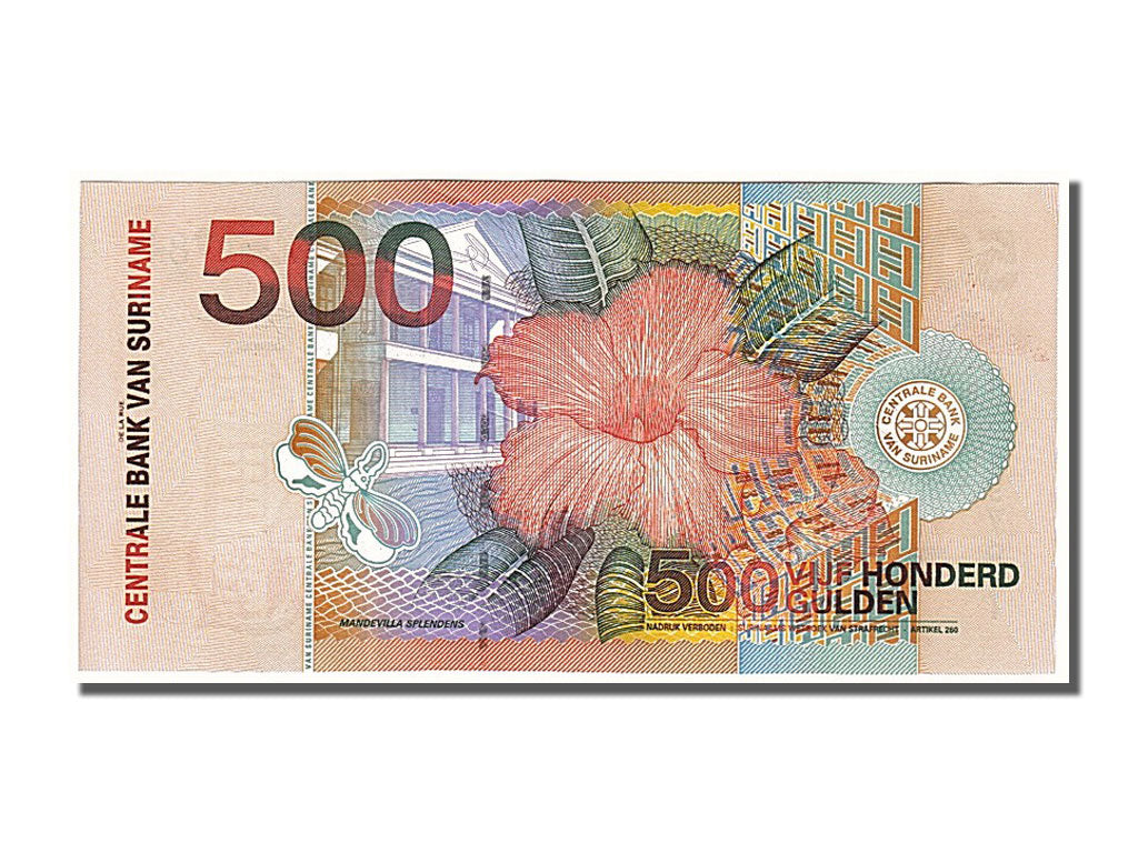 Suriname, 500 Gulden, 2000, KM #150, 2000-01-01, UNC(65-70), AL