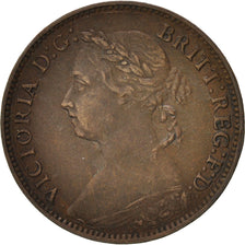 Great Britain, Victoria, Farthing, 1890, EF(40-45), Bronze, KM:753