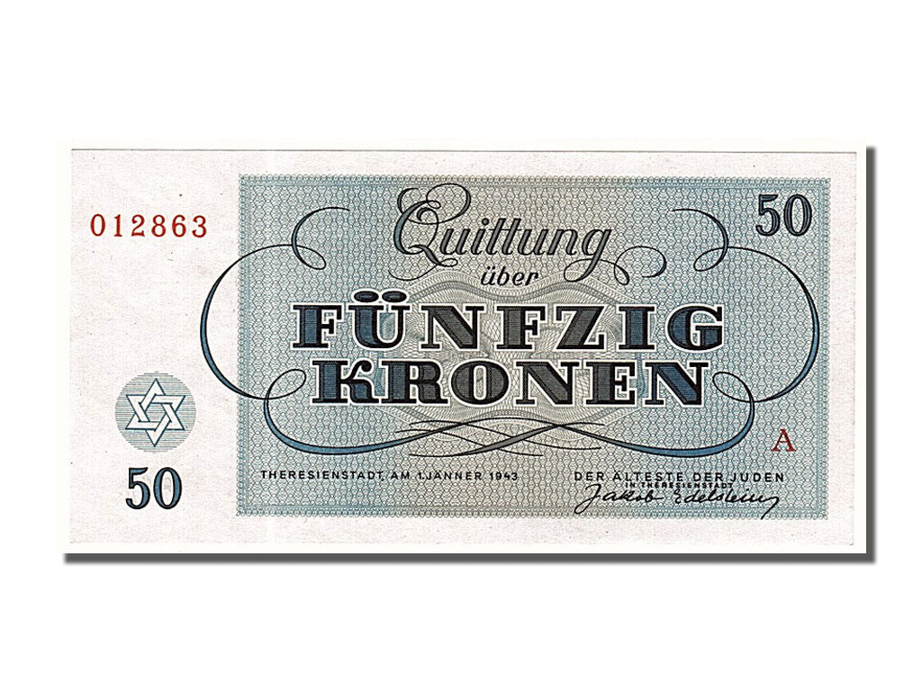 Cecoslovacchia, 50 Kronen, 1943, 1943-01-01, FDS