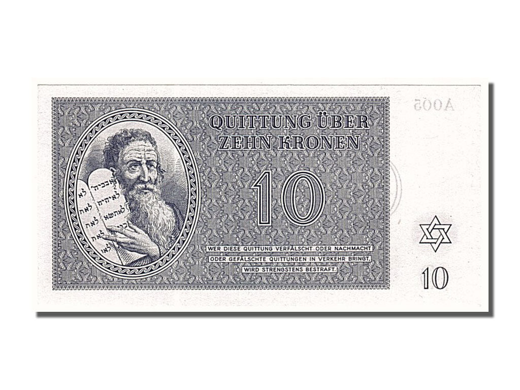 Banknote, Czechoslovakia, 10 Kronen, 1943, 1943-01-01, UNC(65-70)