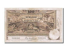 Belgium, 100 Francs, 1914, KM #78, 1914-06-19, EF(40-45), 518.K.280