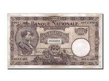 Belgium, 100 Francs, 1921, KM #95, 1921-04-02, EF(40-45), 007.C.983