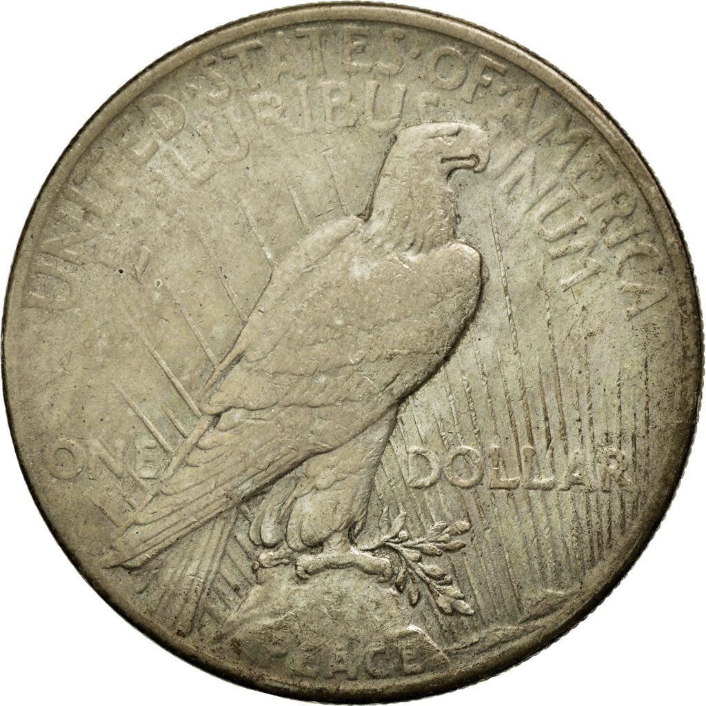 Coin, United States, Peace Dollar, Dollar, 1925, U.S. Mint, Philadelphia