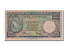 Indonesia, 100 Rupiah, 1957, KM #51a, EF(40-45), 100ZA