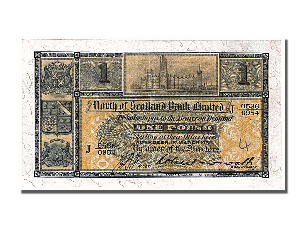 Scotland, 1 Pound, 1935, KM #S639, 1935-03-01, EF(40-45), J