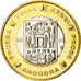Andorra, Medal, 1 E, Essai-Trial, 2003, MS(65-70), Bi-Metallic