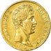 Moneta, Francia, Charles X, 40 Francs, 1824, Paris, MB+, Oro, KM:721.1