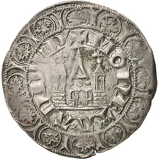 Coin, Belgium, Gros d'Argent, 1337, Anvers, AU(50-53), Silver