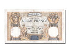 Banknote, France, 1000 Francs, 1 000 F 1927-1940 ''Cérès et Mercure'', 1936