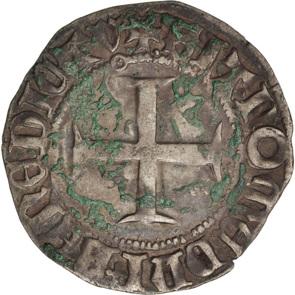 France, Bretagne, Jean V, Blanc, Vannes, TTB, Silver, Boudeau:112