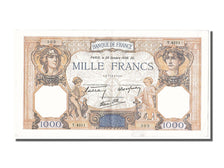 Billete, Francia, 500 Francs, 1 000 F 1927-1940 ''Cérès et Mercure'', 1938