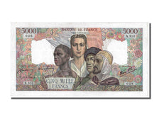 France, 5000 Francs, 5 000 F 1942-1947 ''Empire Français'', 1945, KM #103c, 1...