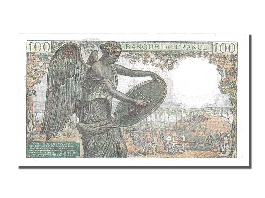 FRANCE, 100 Francs, 100 F 1942-1944 ''Descartes'', 1942, 1942-05-15,...