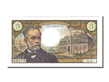 Banknot, Francja, 5 Francs, Pasteur, 1966, 1966-05-05, AU(55-58), Fayette:61.1