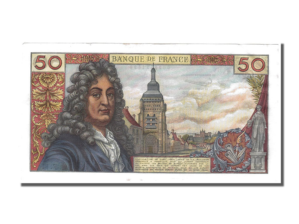 Banknot, Francja, 50 Francs, Racine, 1962, 1962-06-07, UNC(60-62), Fayette:64.1