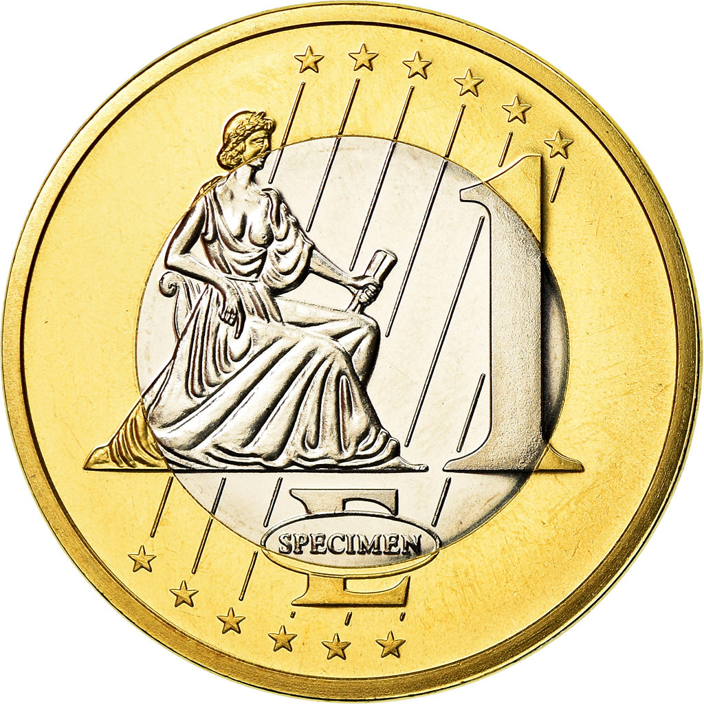 Andorra, Medal, 1 E, Essai-Trial, 2003, MS(65-70), Bi-Metallic
