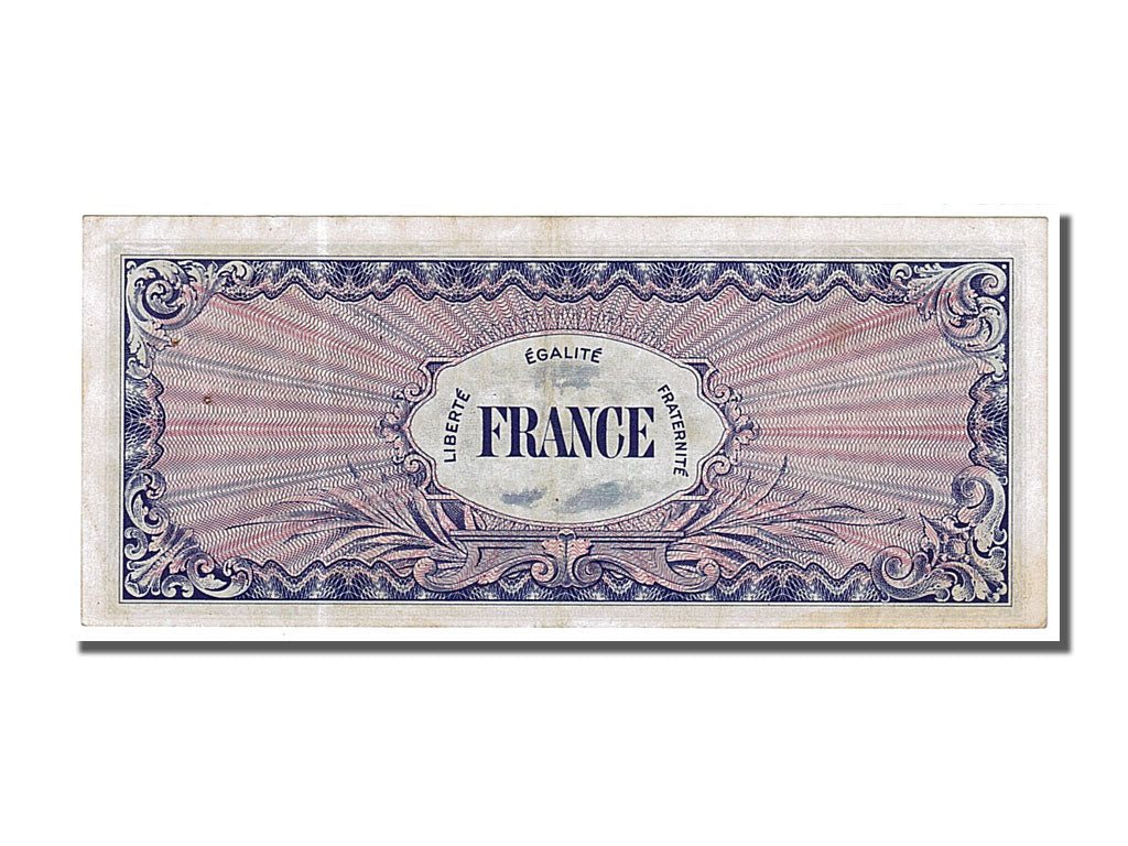 France, 100 Francs, 1945 Verso France, 1945, KM #123c, 1945-06-04, UNC(60-62),..