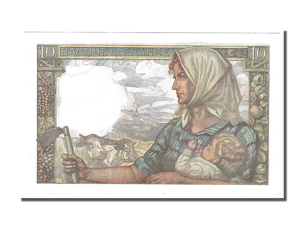 Banknote, France, 10 Francs, 10 F 1941-1949 ''Mineur'', 1946, 1946-12-19
