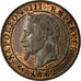 Moneda, Francia, Napoleon III, Napoléon III, Centime, 1862, Bordeaux, EBC