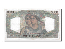 Banknote, France, 1000 Francs, 1 000 F 1945-1950 ''Minerve et Hercule'', 1948