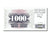 Banconote, Bosnia - Erzegovina, 1000 Dinara, 1992, 1992-07-01, FDS